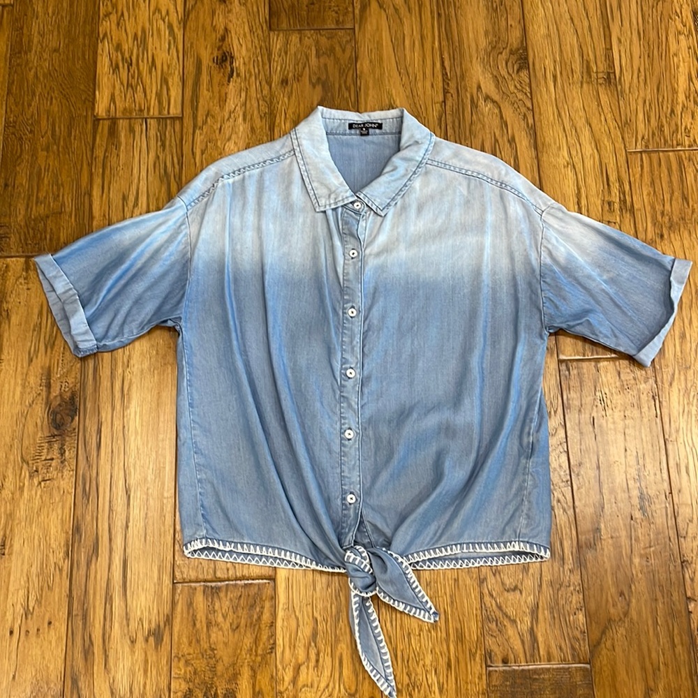 Dear John, Denim Top, Size M